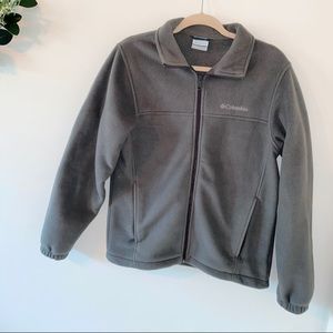 Columbia full zip up fleece jacket